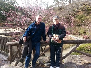 Patrick and Koji at Odawara