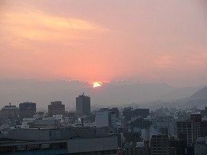 Sunset in Hiroshima