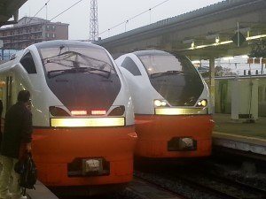 Trains from Aomori